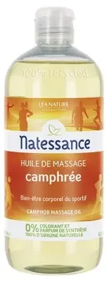 Natessance Huile de Massage Camphrée 500 mc
