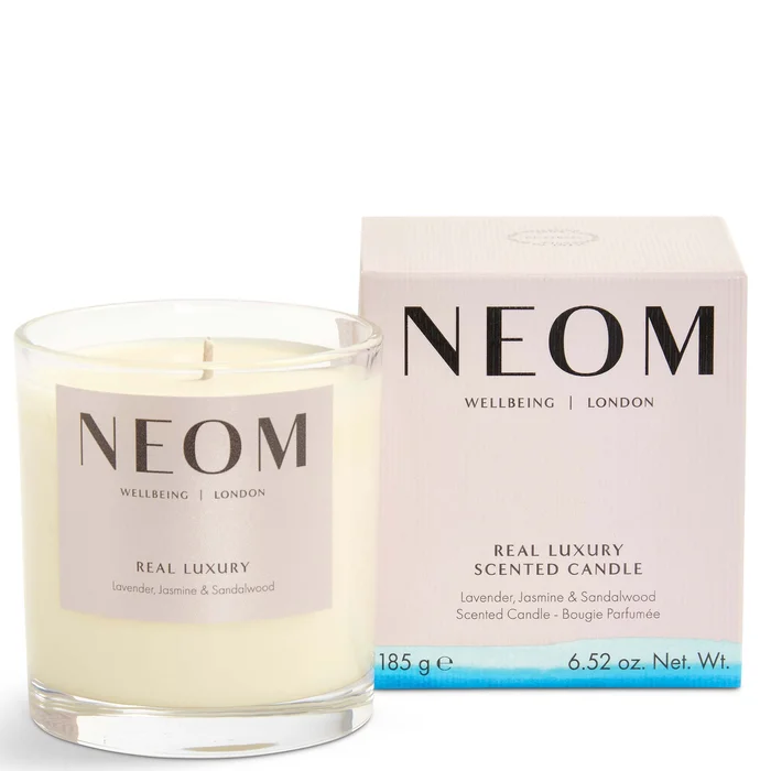 NEOM Real Luxury De-Stress Bougie Parfumée 1 Mèche
