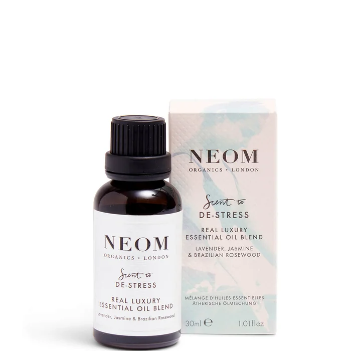 NEOM Real Luxury De-Stress Mélange d'Huiles Essentielles (Grand Format 30 ml)