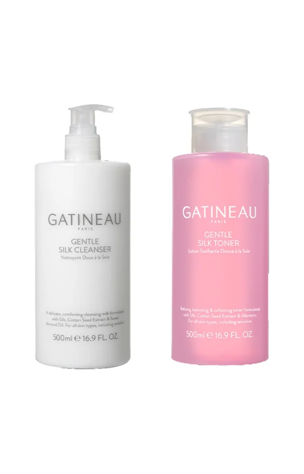 Nettoyant et tonique – Gentle Silk – Visage – 2 x 500 ml