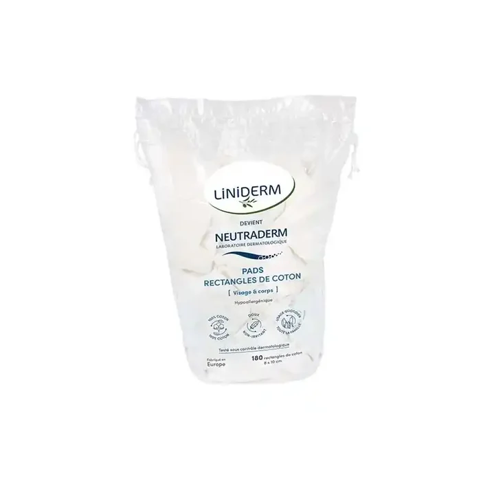 NEUTRADERM PADS 180 rectangles LINIDERM