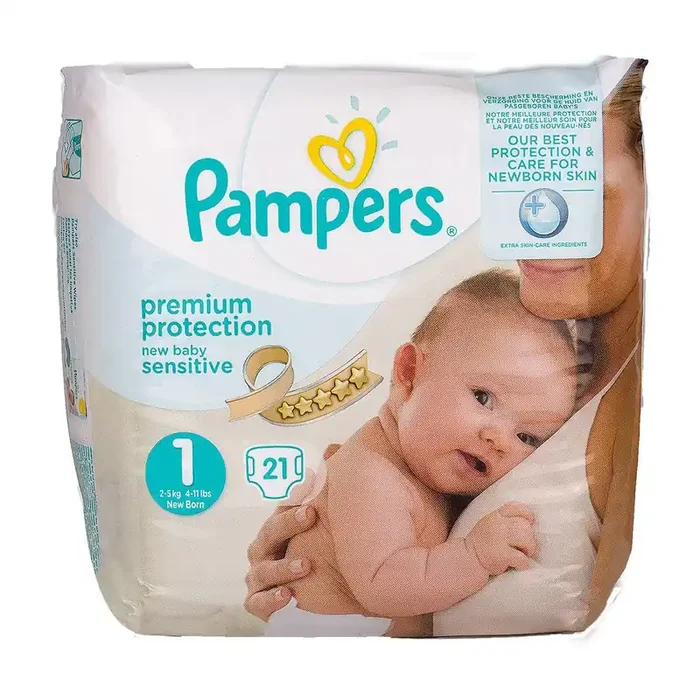 New Baby Sensitive 21 couches 2-5kg (taille 1)