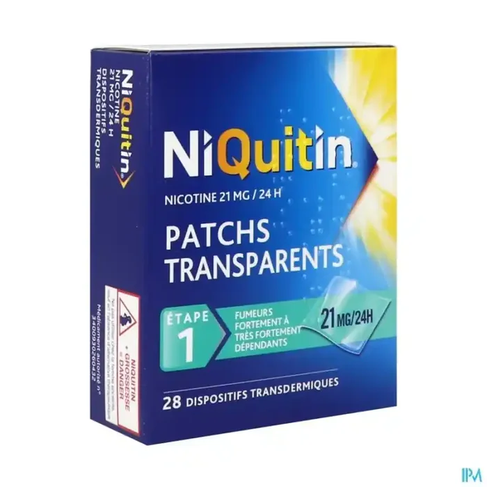 Niquitin 21mg/24heures dispositif transdermique en sachet 28