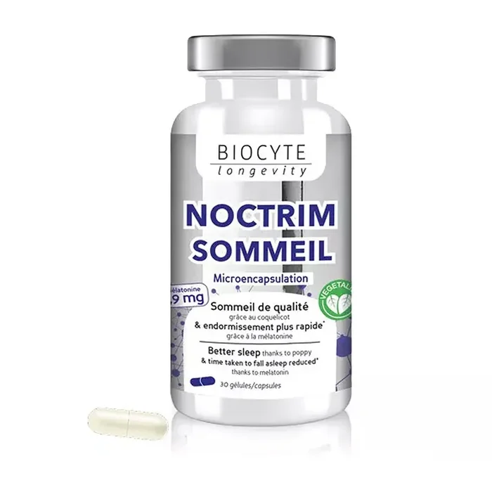 Noctrim Sommeil – Sommeil de Qualité Endormissement rapide – 30 gélules