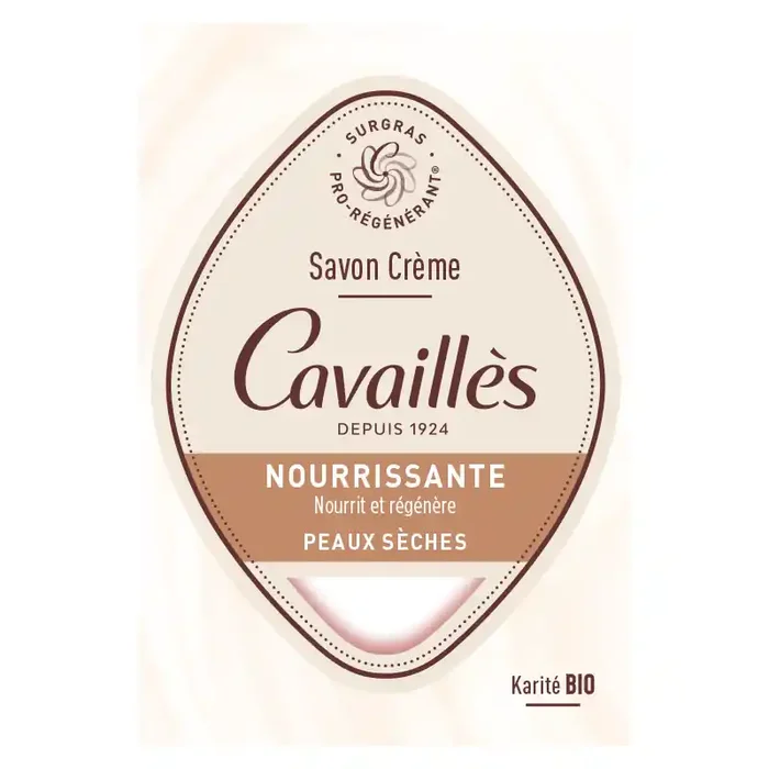 NOURRISSANTE SAVON CREME PEAUX SECHES 100G ROGE CAVAILLES