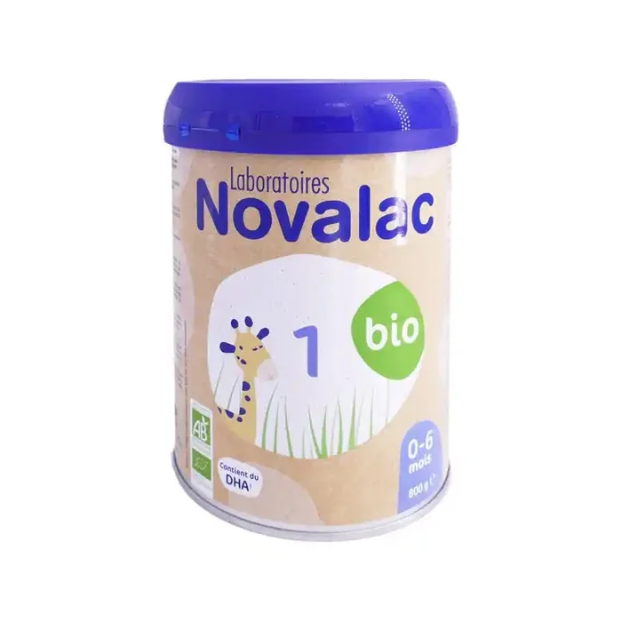 NOVALAC BIO LAIT INFANTILE 1 de 0 à 6 MOIS 800G