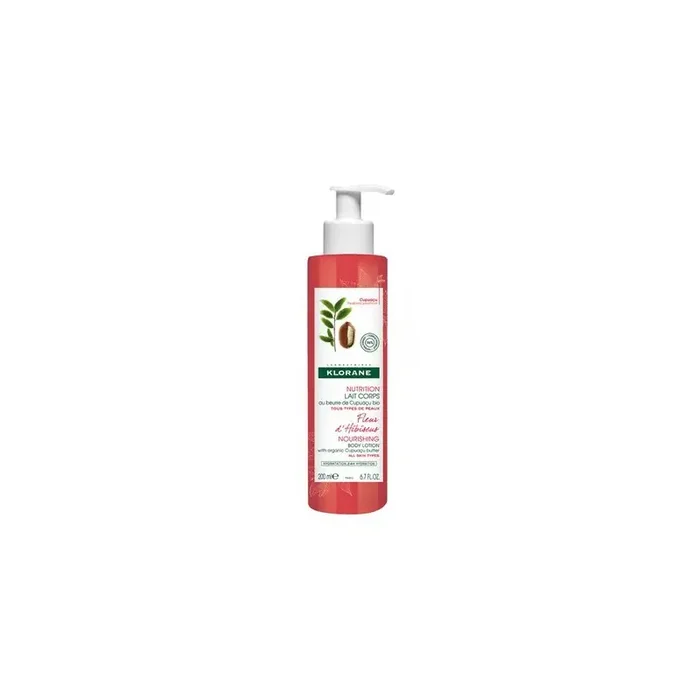 NUTRITION FLEUR D‘ HIBISCUS LAIT CORPS TOUTES PEAUX 200ML KLORANE