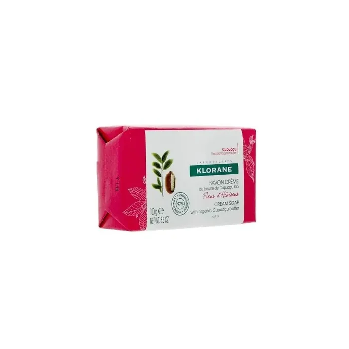 NUTRITION FLEUR D‘HIBISCUS SAVON CREME TOUTES PEAUX 100G KLORANE
