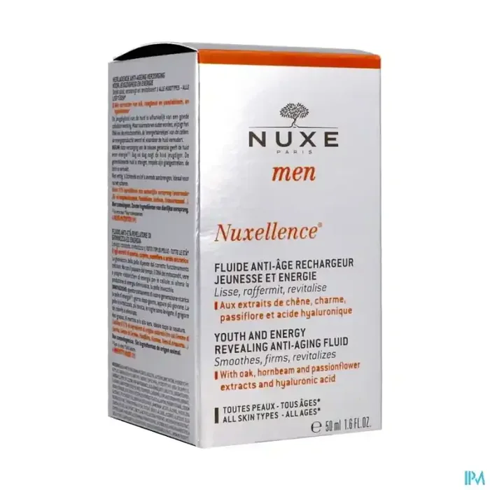 Nuxe men nuxellence anti-âge jeunesse energie 50ml