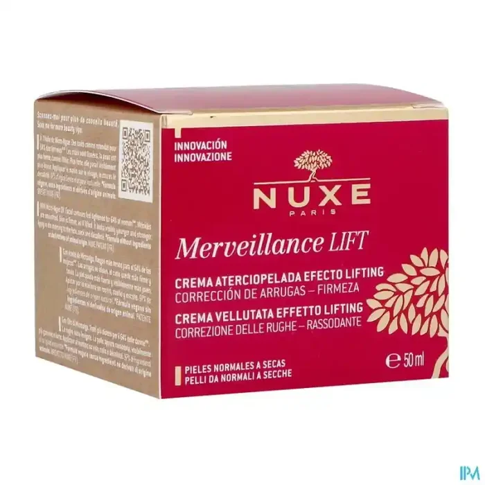 Nuxe merveillance lift crème velours effet liftant peaux sèches à très sèches 50ml