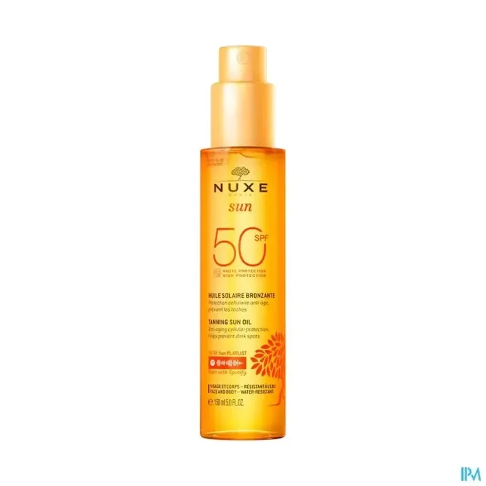 Nuxe sun huile SPF50 150ml
