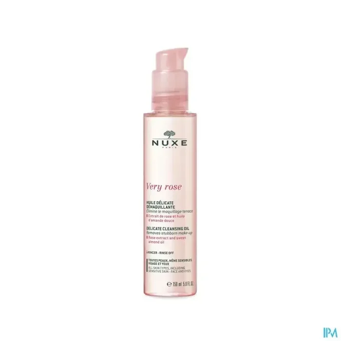 Nuxe very rose huile delicate demaquillante 150ml