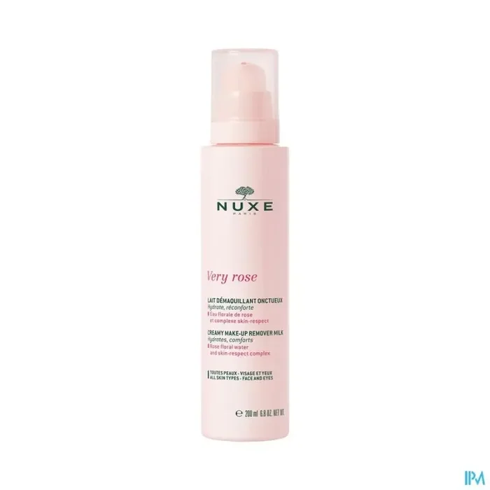 Nuxe very rose lait demaquillant 200ml