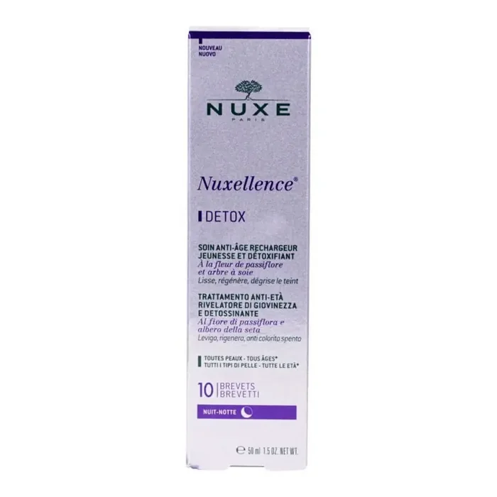 NUXELLENCE® DETOX – SOIN ANTI-ÂGE RECHARGEUR JEUNESSE ET DÉTOXIFIANT