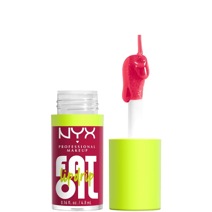 NYX Professional Makeup Fat Oil Lip Drip 12H Hydration Non-Sticky Finish Lip Gloss 4.8ml (Various Shades)