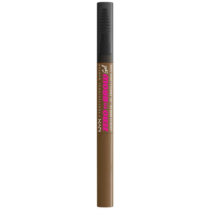 NYX Professional Makeup Zero To Brow Gel Teinté Sourcils Vegan Longue Tenue 13 g (Différentes teintes disponibles)