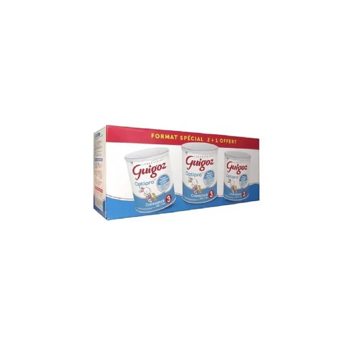 Optipro 3 lait croissance 1 an 3x800g
