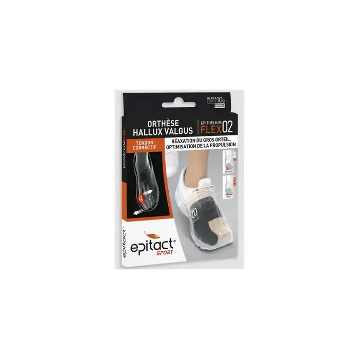 ORTHESE HALLUX VALGUS EPITHELIUM FLEX 02 taille L EPITACT SPORT