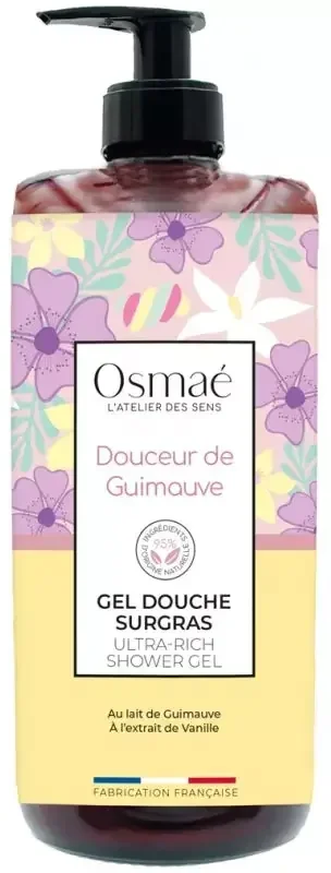 Osmae Gel Douche Douceur Guimauve Flacon Pompe 1 l