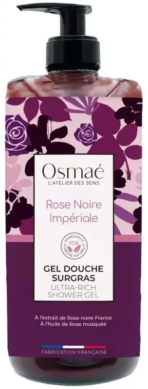 Osmae Gel Douche Rose Impériale Flacon Pompe 1 l