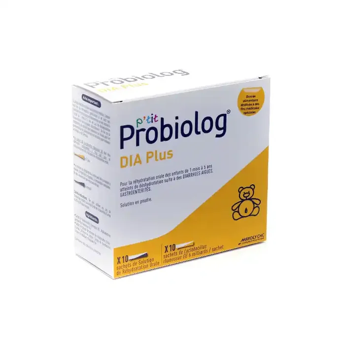 P‘TIT PROBIOLOG DIA PLUS ENFANT NOURRISSON 20 SACHETS MAYOLI SPINDLER