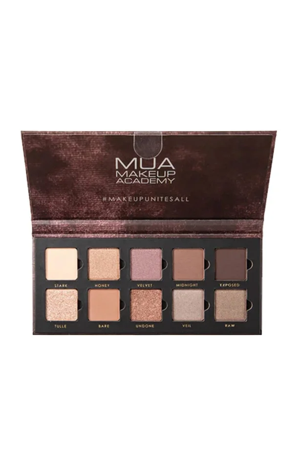 Palette de 10 ombres à paupières – Velvet Nude