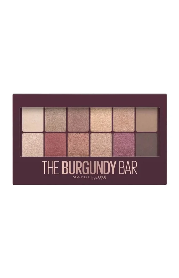 Palette de 12 ombres à paupières – 04 The Burgundy Bar