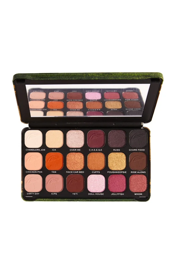 Palette de 18 ombres à paupières – Revolution x Friends – Forever Flawless I’ll Be There For You