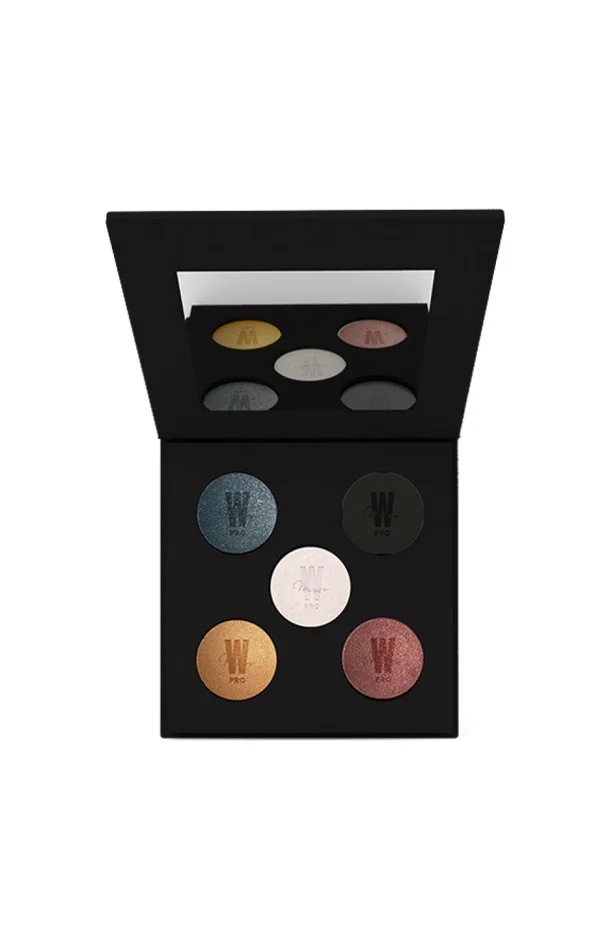 Palette de 5 ombres à paupières bio – Sublime Eyes