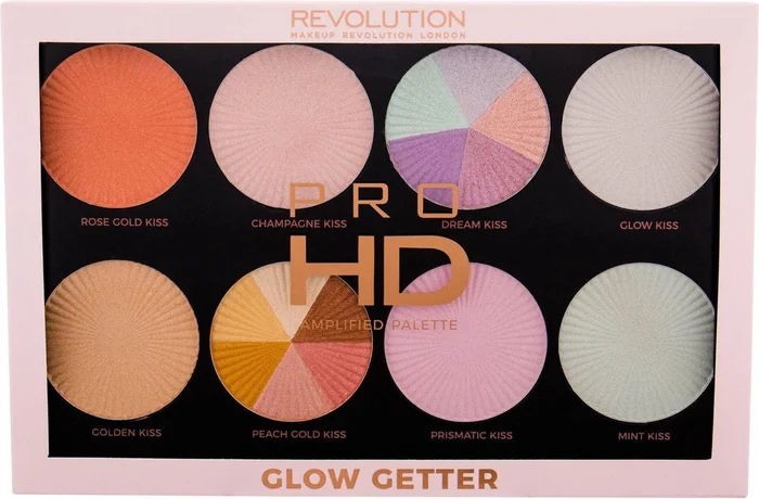 Palette fard à paupières Glow Getter Pro HD de REVOLUTION
