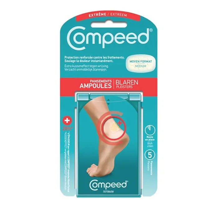 Pansements Ampoules Extrême – Moyen format – Par 5