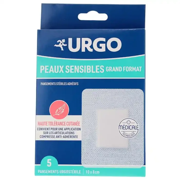 PANSEMENTS PEAUX SENSIBLES X5 URGO