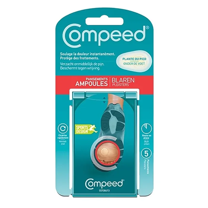 Pansements Sport – Ampoules Plante de pied – Par 5