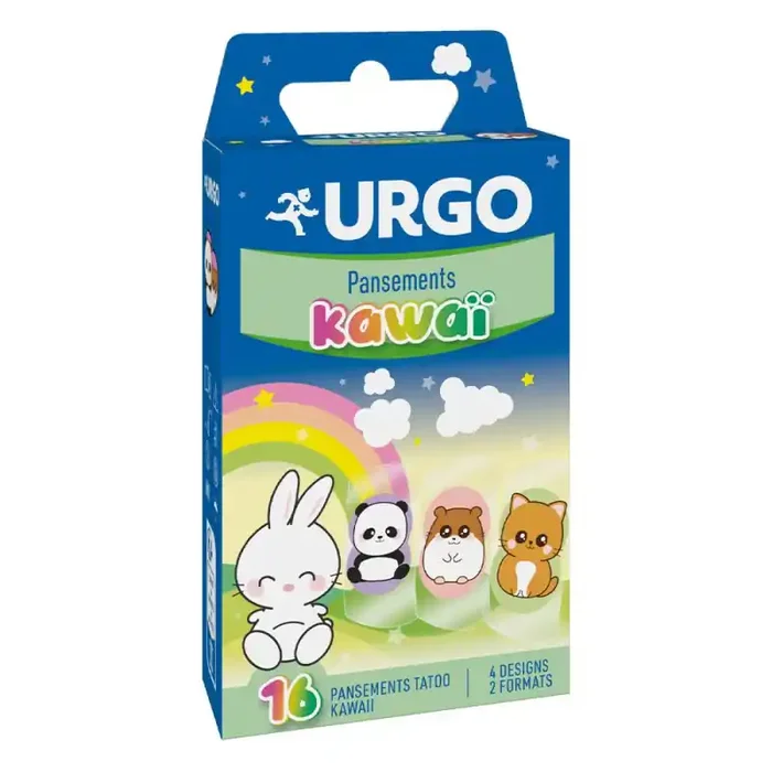 PANSEMENTS TATOO KAWAÏ ENFANTS X16 URGO