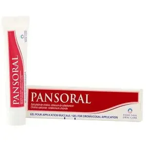 Pansoral Gel pour application buccale – Etats inflammatoire et ulcéreux muqueuse buccale – 15g