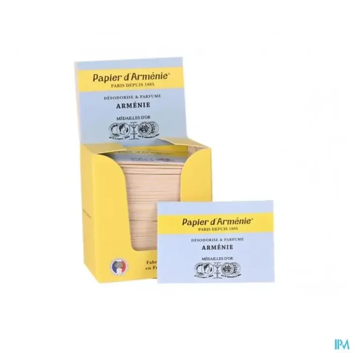 Papier d‘armenie carnet annee de l‘armenie
