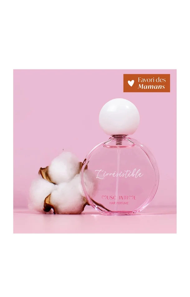 Parfum cheveux – L’Irrésistible – Musc blanc – 50 ml