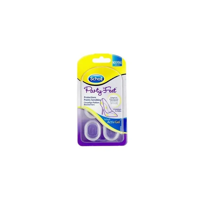 PARTY FEET ACTIVGEL 6 COUSSINETS POINTS SENSIBLES SCHOLL
