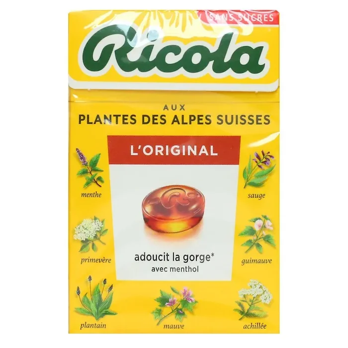 Pastilles à sucer L‘Original sans sucres 50g