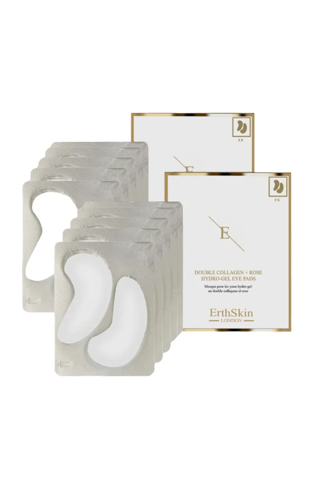 Patchs hydro-gel yeux – Collagène – 2 x 5 paires