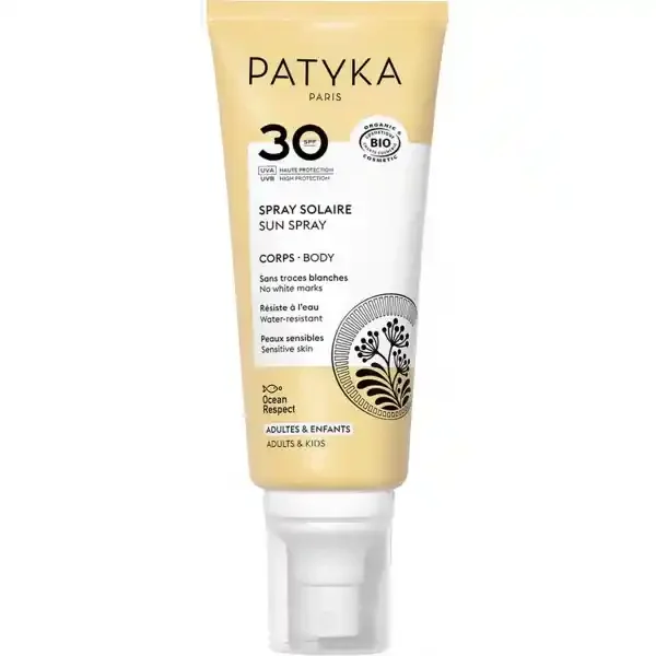 PATYKA Spray Solaire Corps SPF30 Bio 100 ml