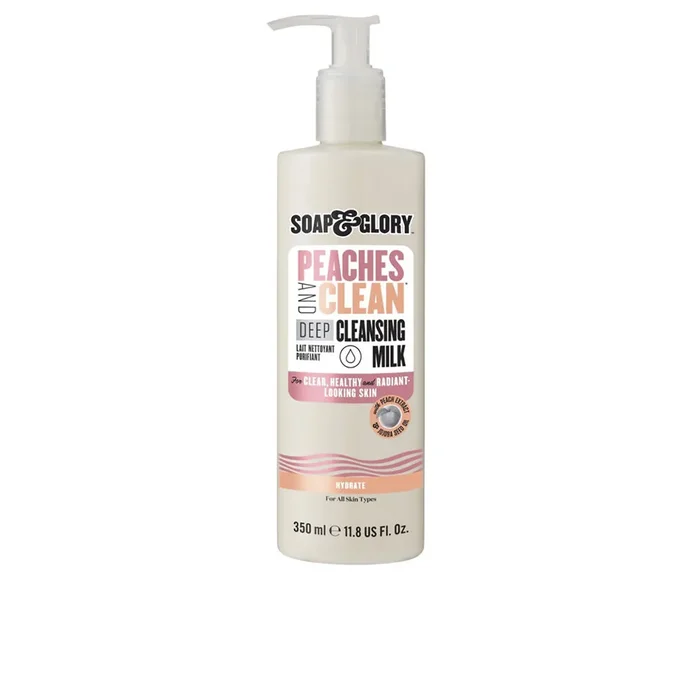 PEACHES AND CLEAN lait démaquillant 350 ml