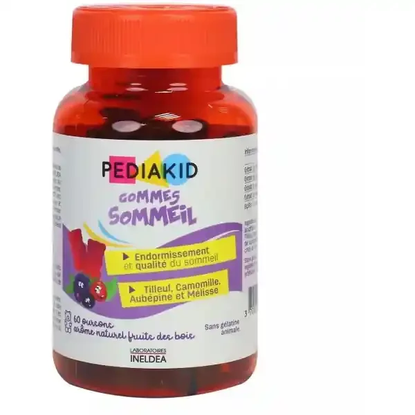 Pediakid Gommes Sommeil Oursons x 60