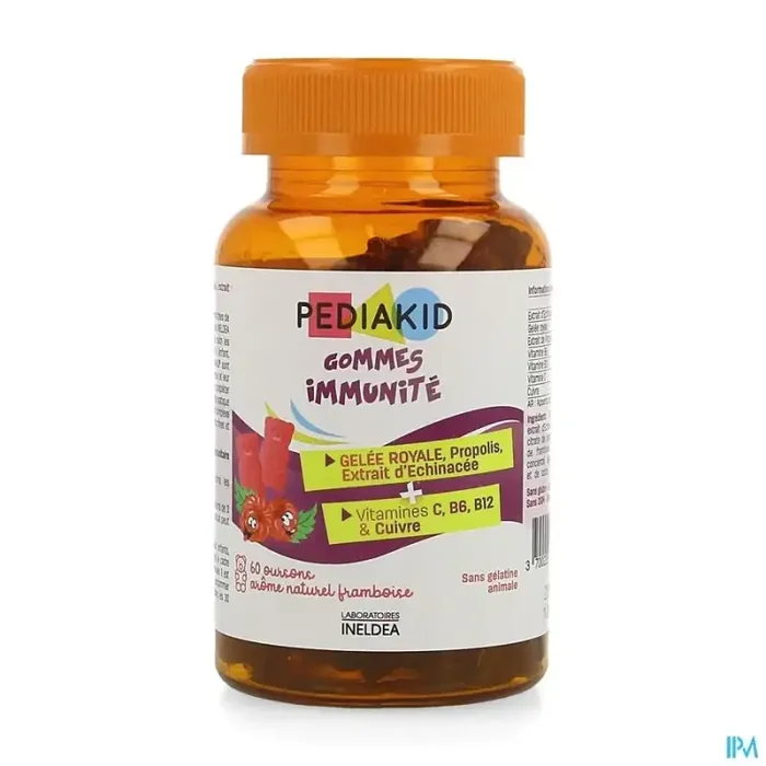 Pediakid gummes immunite gommes à mâcher 60