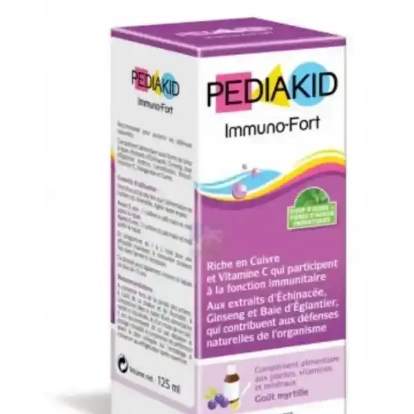 Pediakid Immuno-Fort Goût Myrtille
