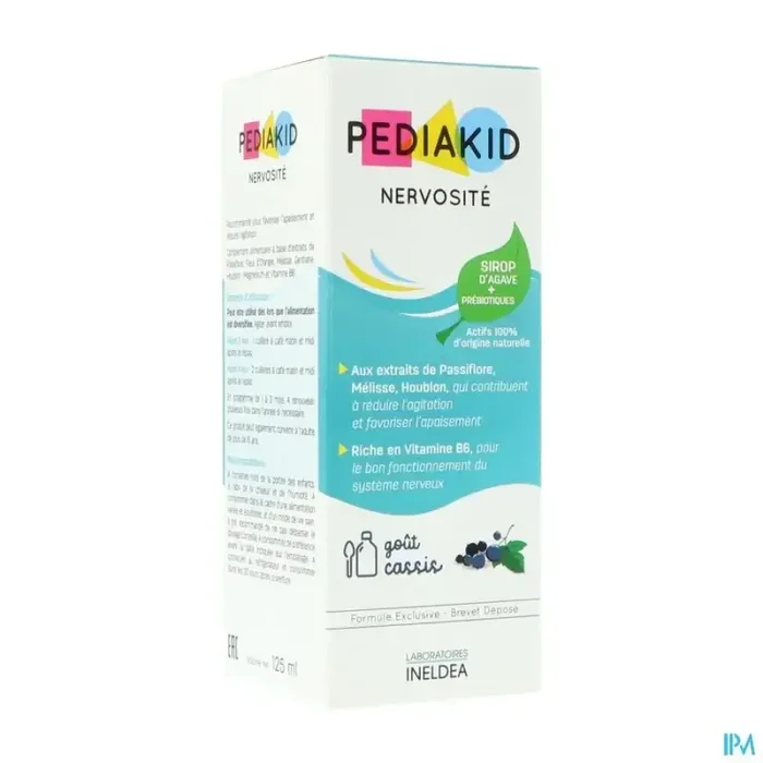 Pediakid nervosite sirop cassis 125ml