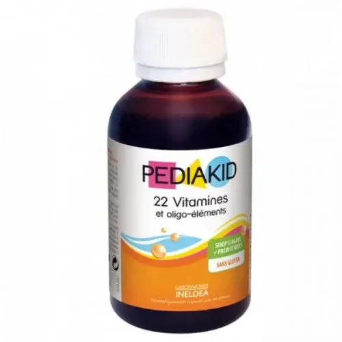 PEDIAKID SIROP 22 VITAMINES ET OLIGO-ÉLÉMENTS – 125ml