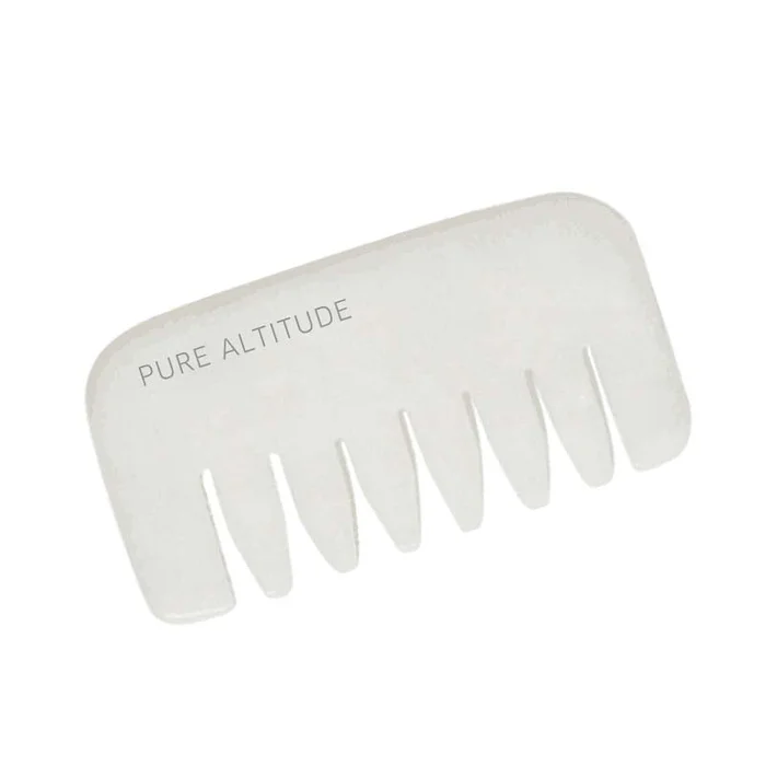 Peigne de Massage en Jade Blanc