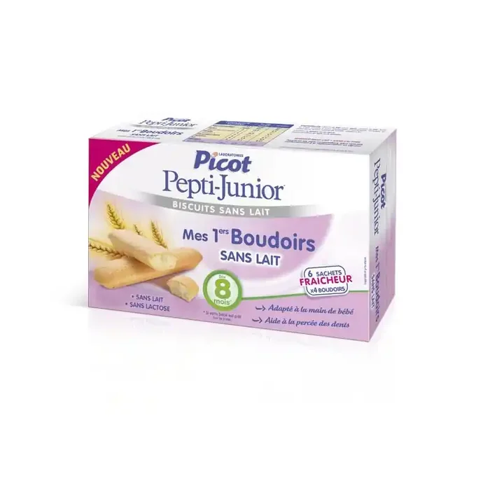 PEPTI JUNIOR MES PREMIERS BOUDOIRS SANS LAIT DES 8 MOIS PICOT