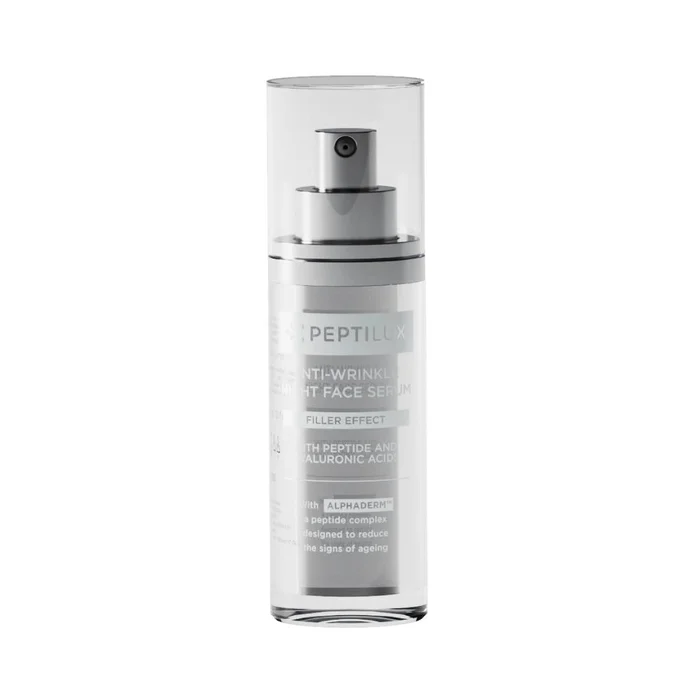 PEPTILUX – Sérum nuit visage anti-rides « EffetFiller» avec ALPHADERM™